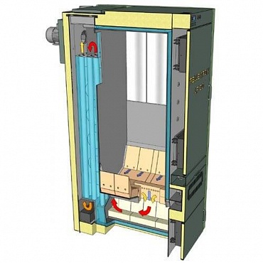 Автоматическая тепловая станция: отопление и Гвс для современного коттеджа Пеллетрон-Lf 30 (Pelletron)