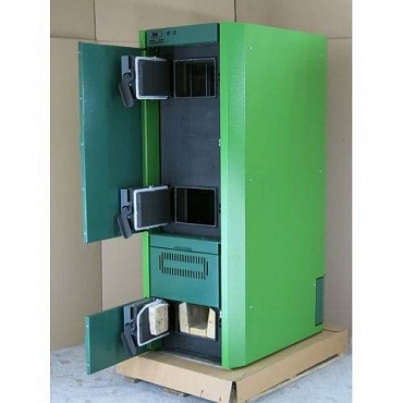 Автоматическая тепловая станция: отопление + Гвс для современного коттеджа Пеллетрон-Lf 50 (Pelletron)